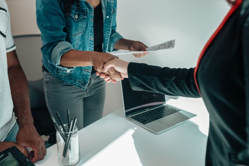 Contractor Handshakes 